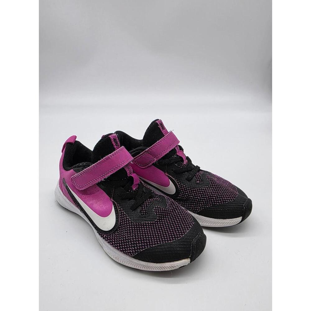 Nike - GUC - Girls Size 13T - Athletic Shoes In Pink and Black
